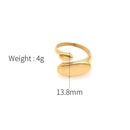 adjustable gold plated  ring