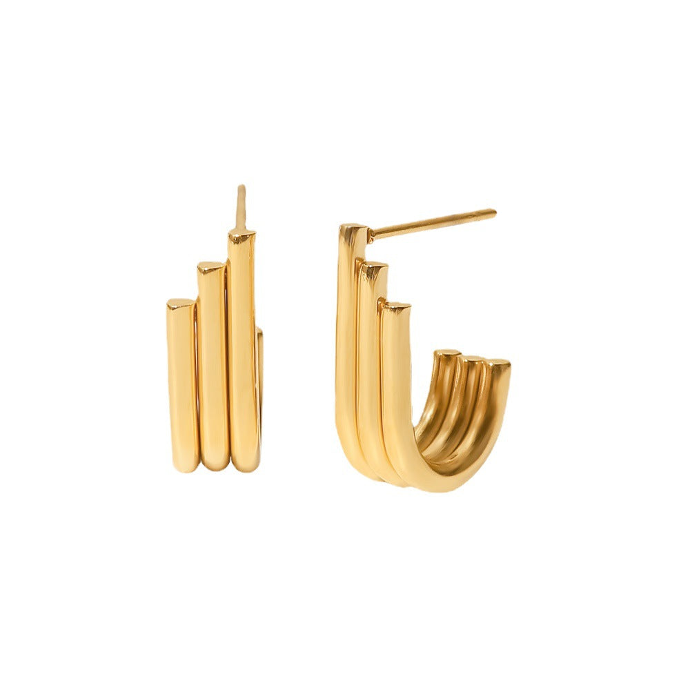 U-Shaped Earrings