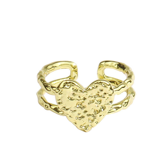 Gold Love Ring| Open Design
